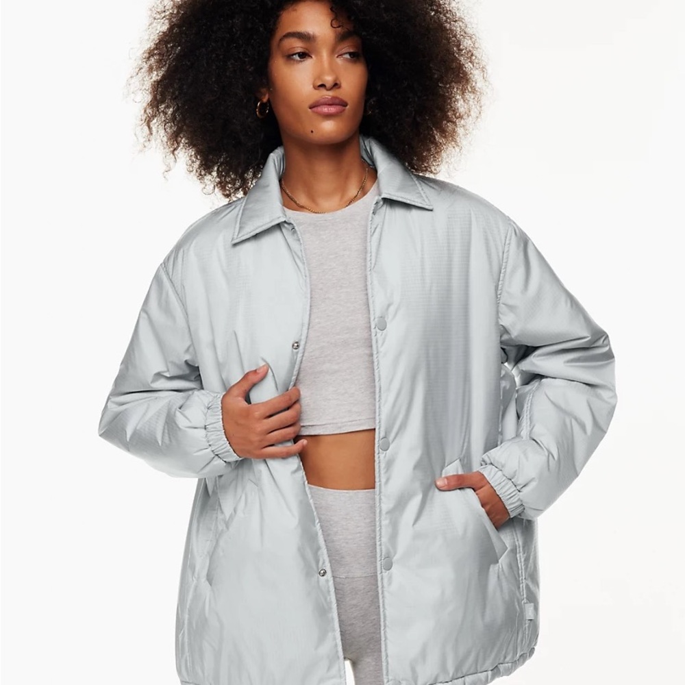 TNA Women's Light Gray Coaches 2XS